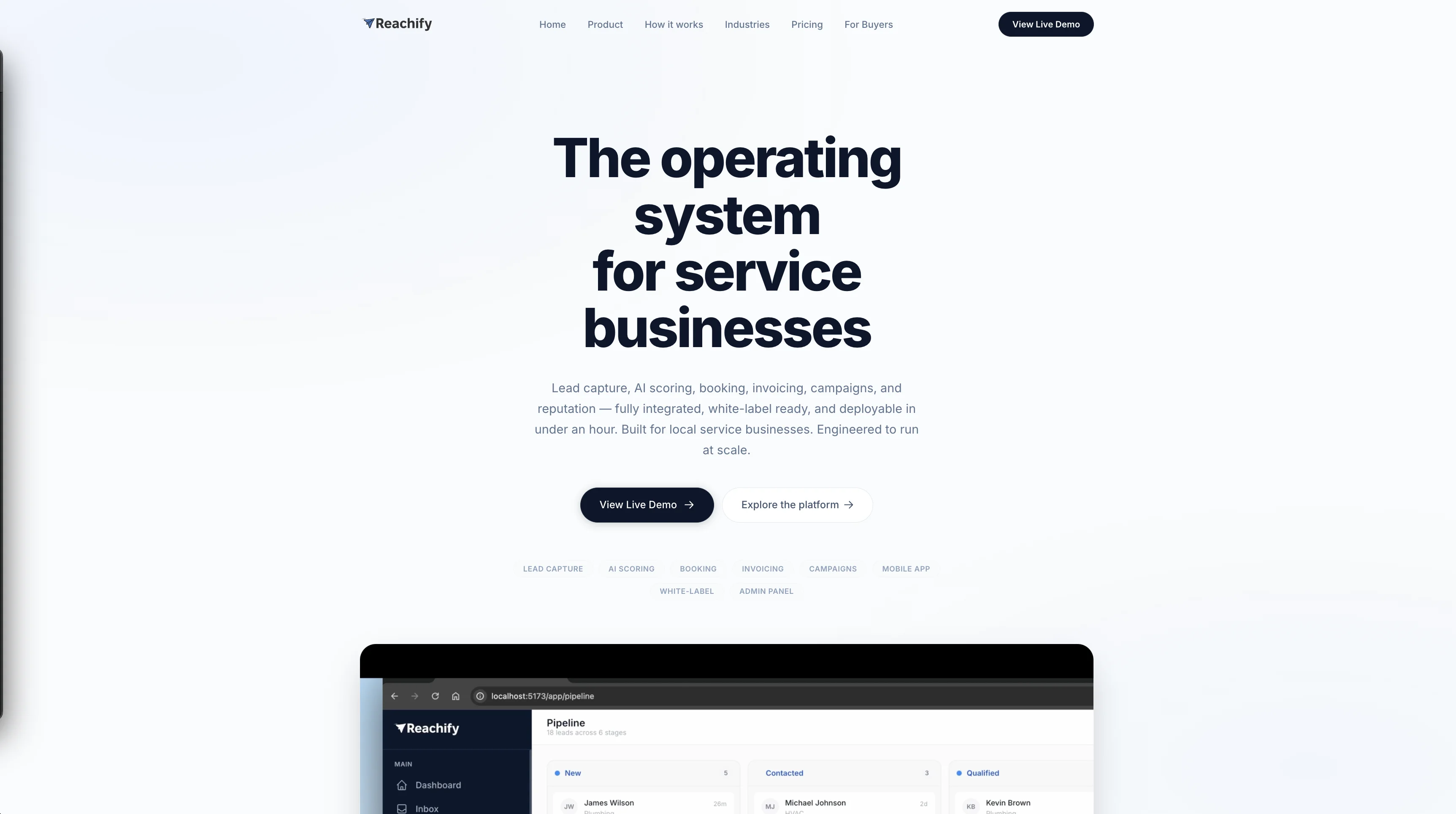 View Reachify Labs